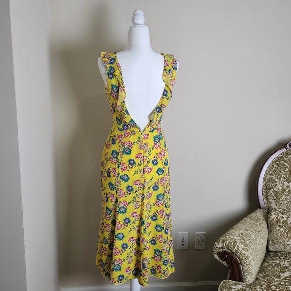 SALONI - Holly Midi Dress, SZ 6 - Picture 10 of 15